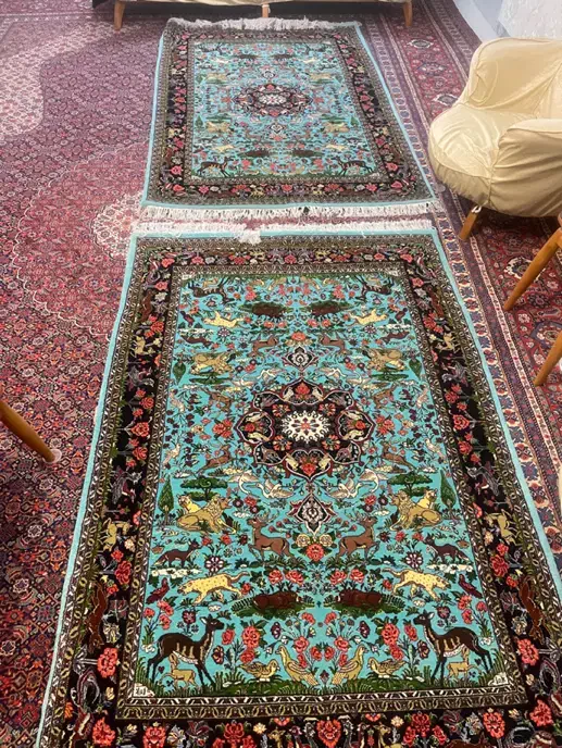 بیجار جفت|فرش|همدان, |دیوار