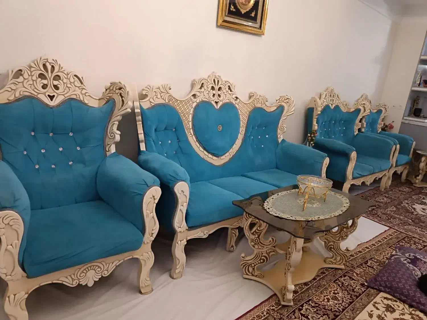 7 نفره|مبلمان خانگی و میز عسلی|تهران, قصر فیروزه ۲|دیوار