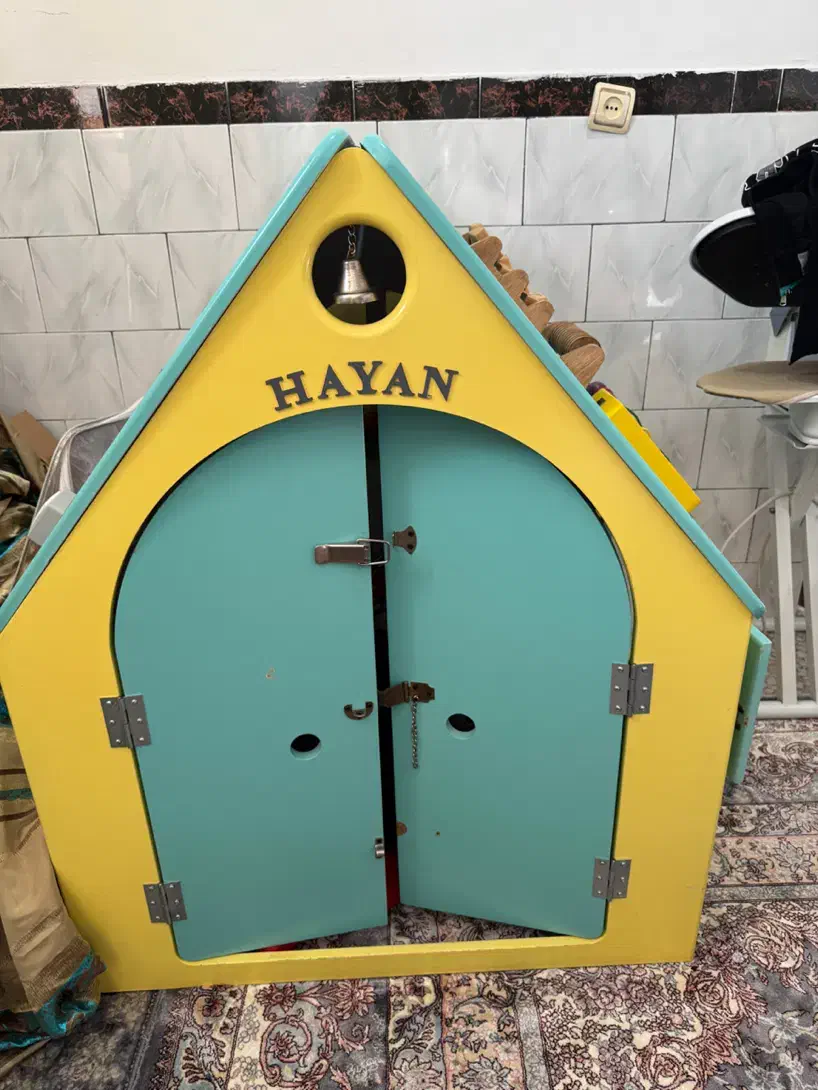 خانه بیزی برد|اسباب‌بازی بچه|بانه, |دیوار