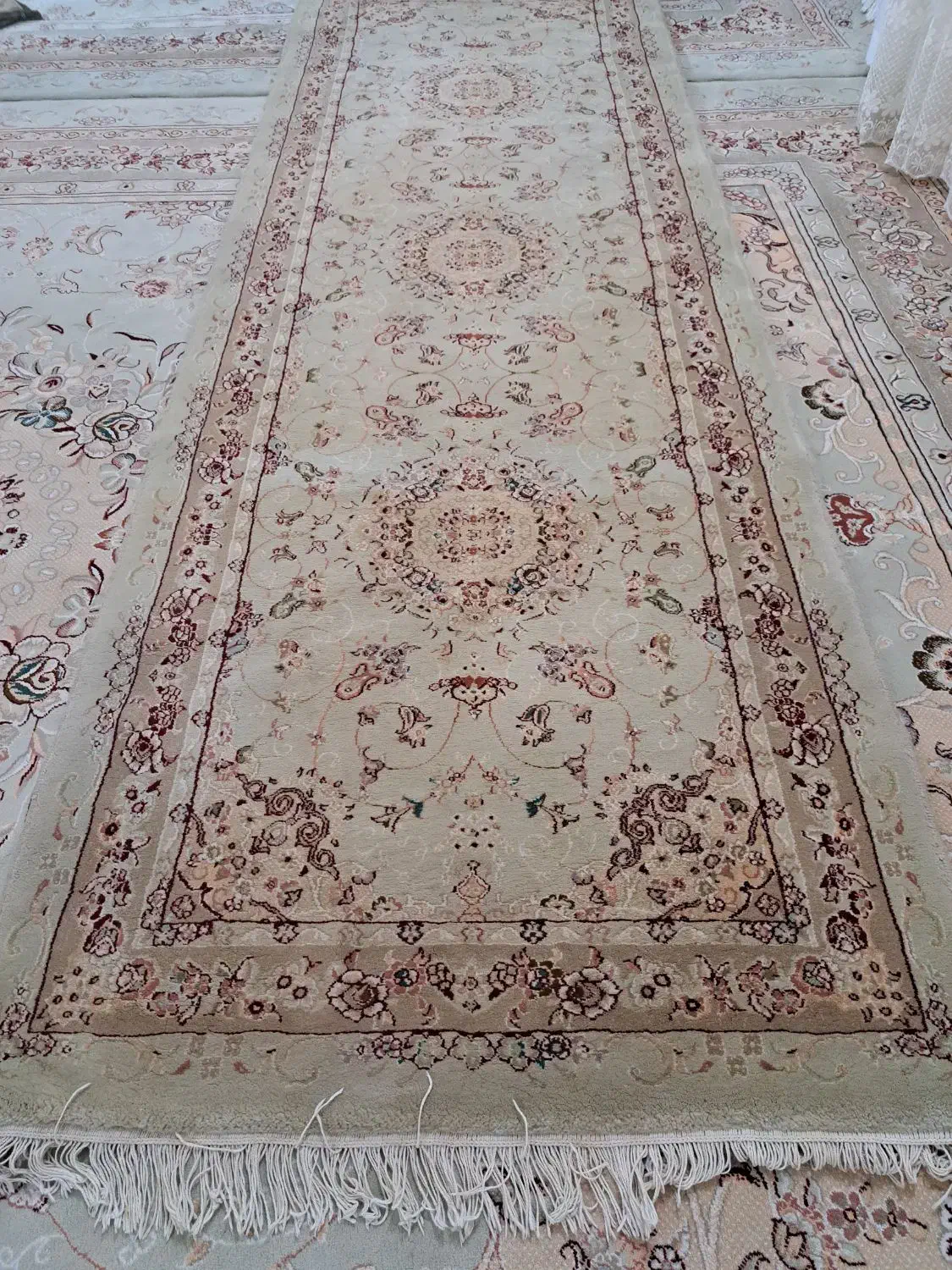 قالی کناره ۳متر در یک متر|فرش|اصفهان, کردآباد|دیوار