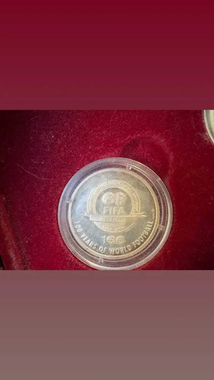 کلکسیون فیفا با چهار عدد سکه1904-2004|کلکسیون سکه، تمبر، اسکناس|تهران, پونک|دیوار