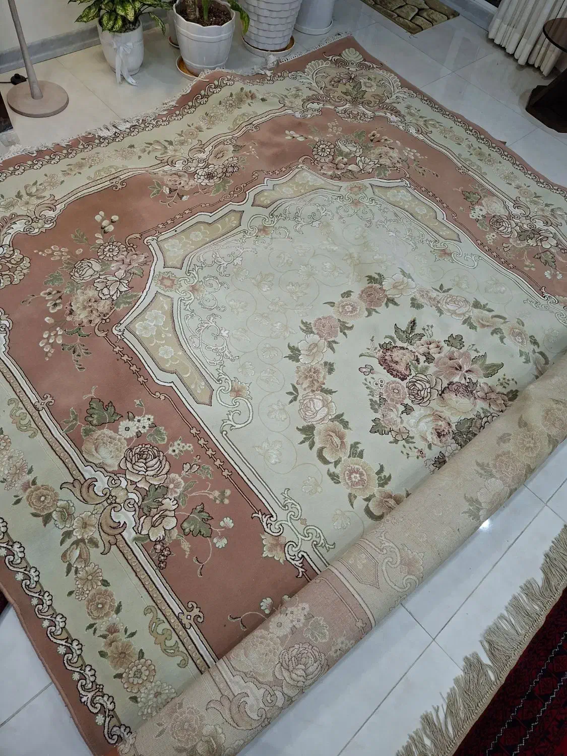 فرش ماشینی ۱۲ متری در حد نو|فرش|کرج, شهرک کیوانیه(معراج)|دیوار