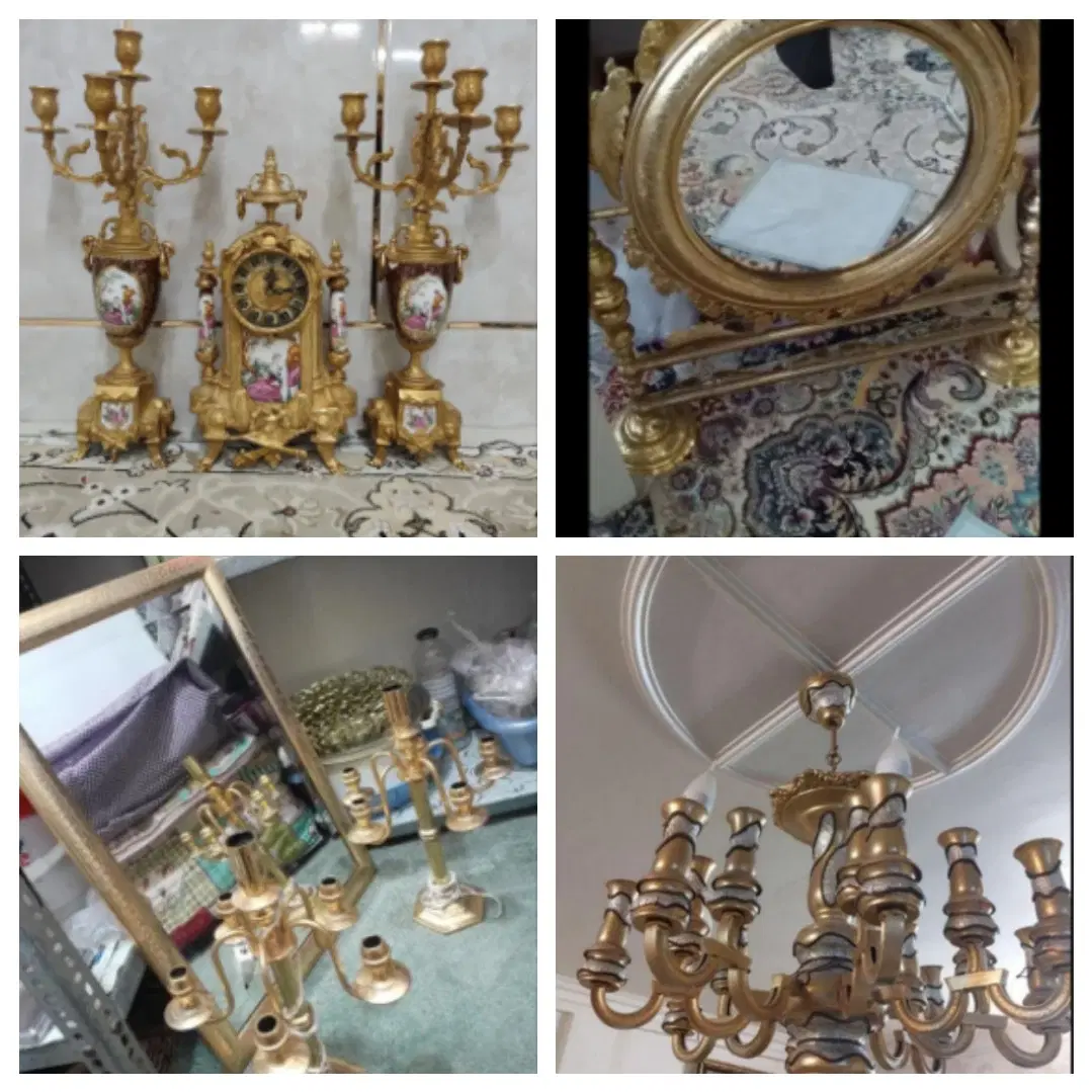 خریدار و فروشنده آینه شمعدان خریدار لوستر|آینه|تهران, پونک|دیوار