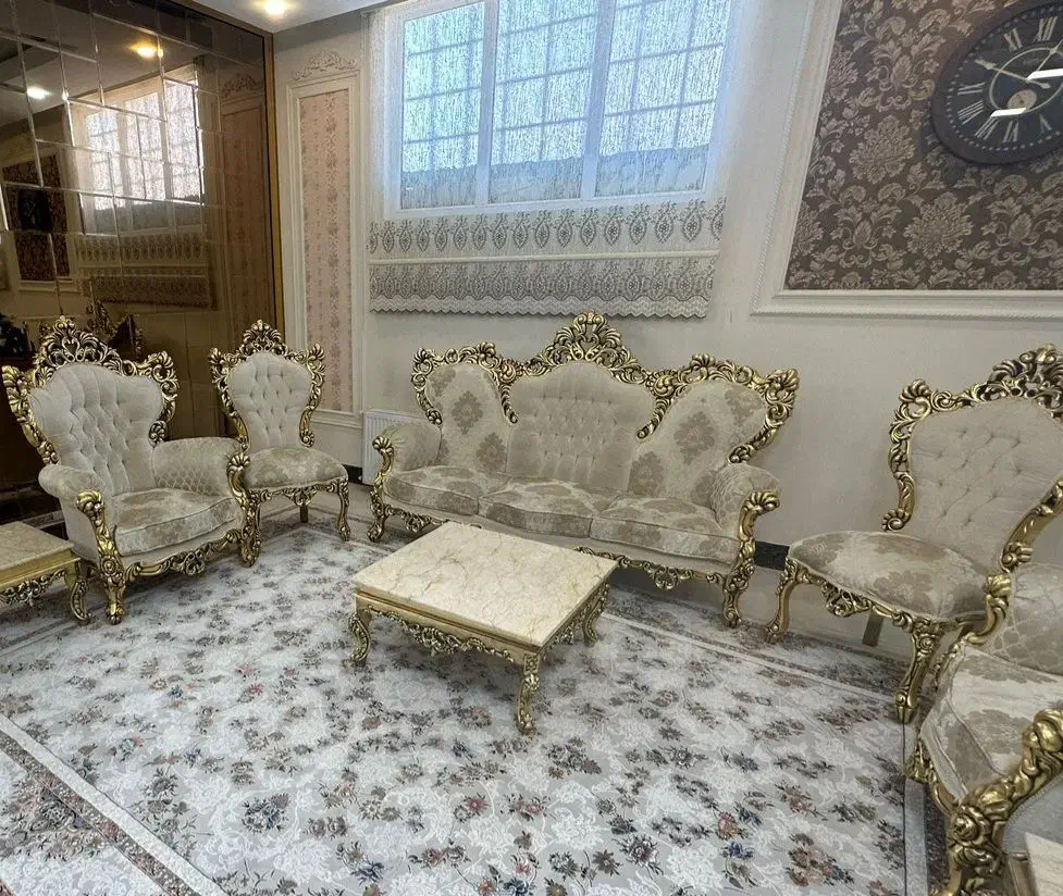 مبل سلطنتی چوب درجه یک|مبلمان خانگی و میز عسلی|مشهد, کوثر|دیوار