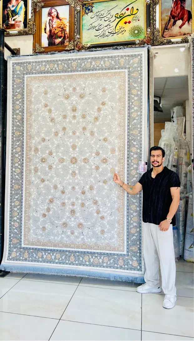 فرش افشان جدید کرم|فرش|ارومیه, |دیوار