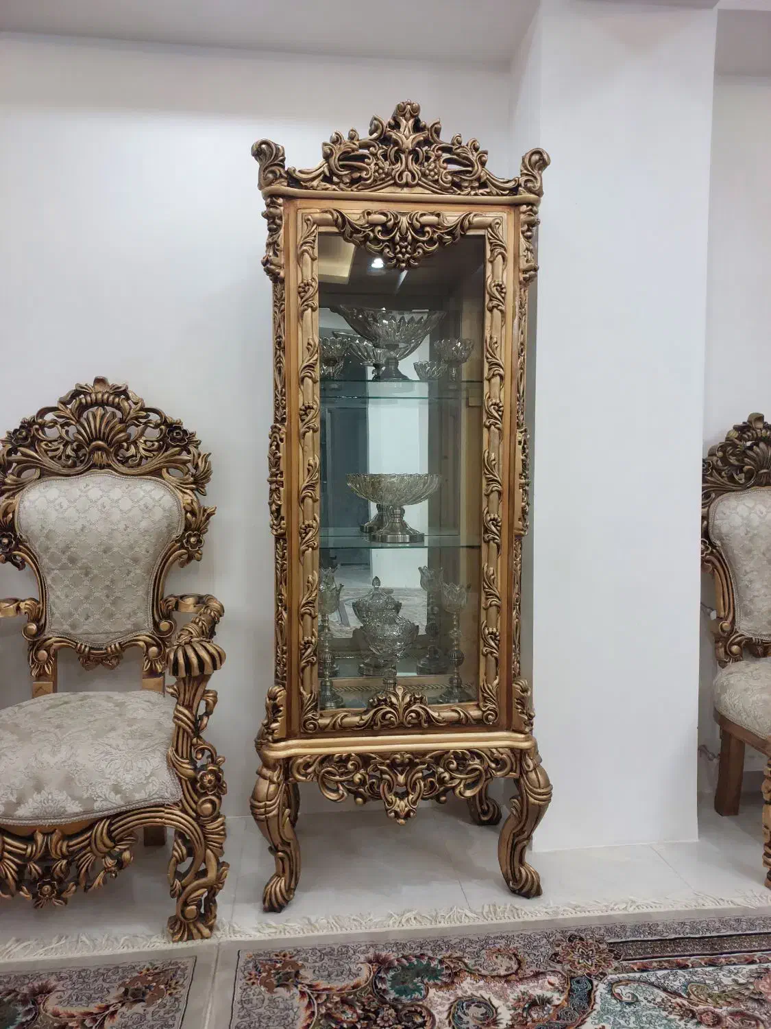 بوفه طلایی|بوفه، ویترین، کنسول|تبریز, |دیوار