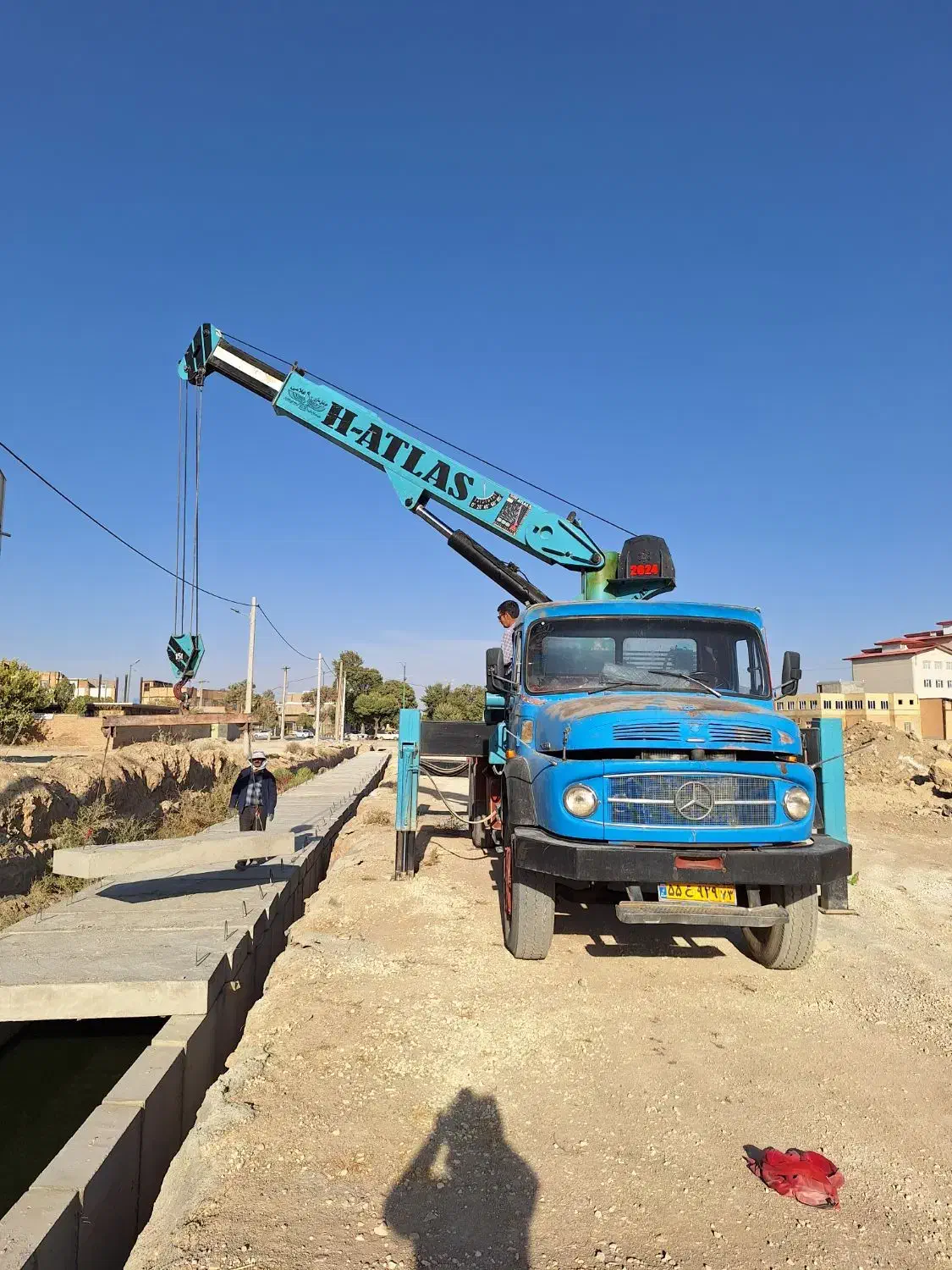 خدمات جرثقیل کفی ده تن|خدمات حمل و نقل|فامنین, |دیوار