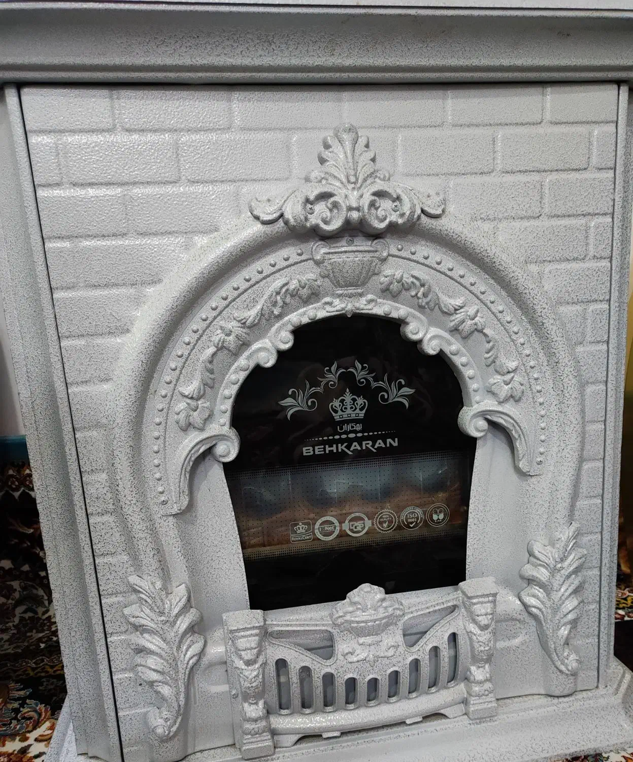 بخاری طرح شومینه|بخاری، هیتر، شومینه|سبزوار, شرق کال جنوبی (شمس آبادی)|دیوار