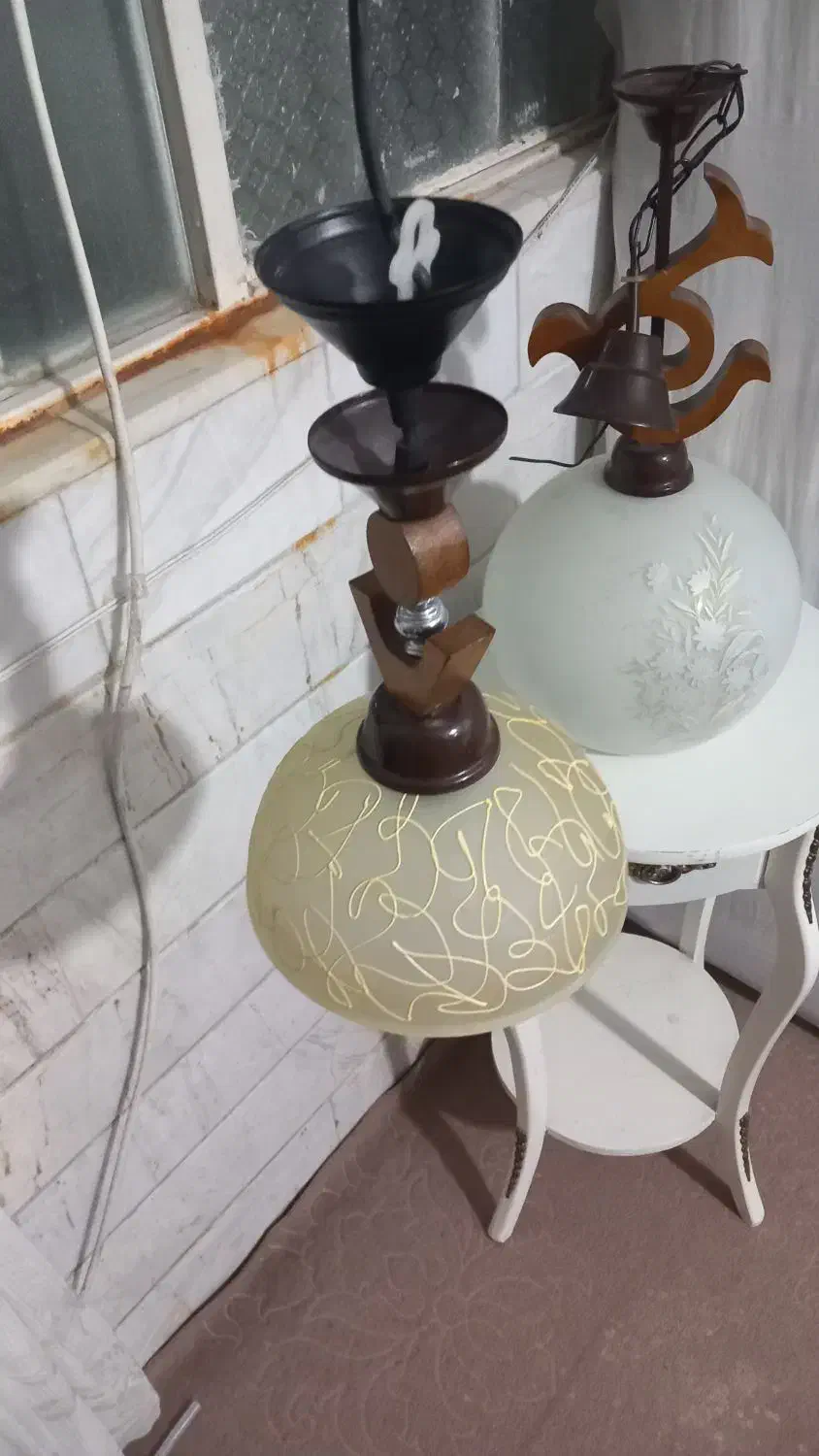 میز تلفن|لوستر و چراغ آویز|قم, نیروگاه|دیوار