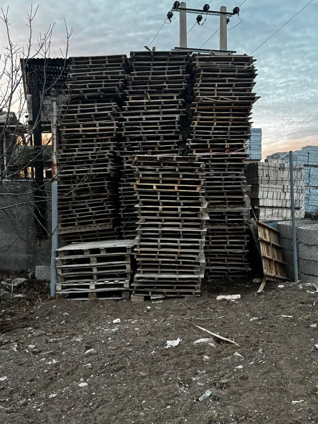 پالت چوبی زیر سرامیکی|عمده‌فروشی|طالقان, |دیوار