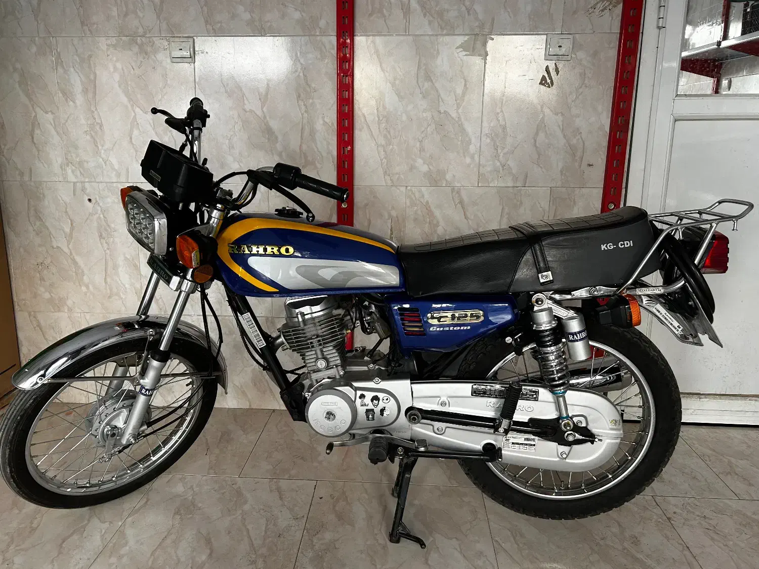 موتور رهرو ۱۲۵ آبی|موتورسیکلت|قدس, شهر‌قدس|دیوار