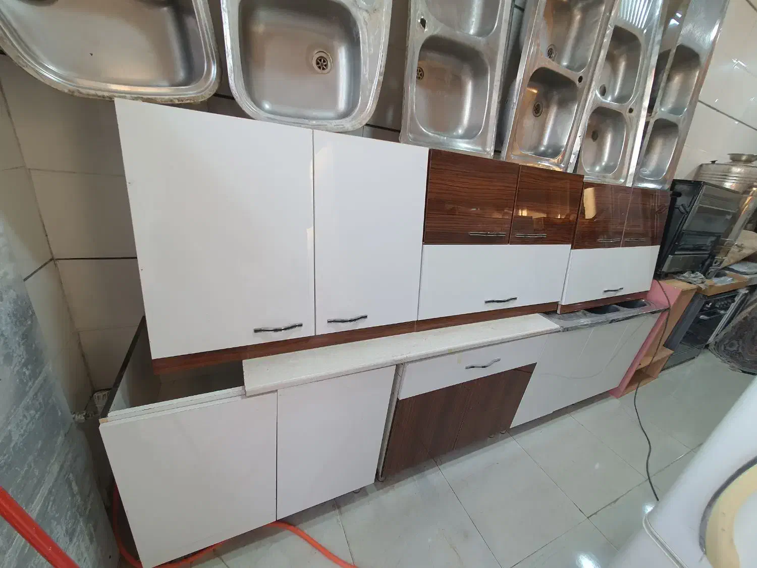 کابینت دست دوم درحد نو|مصالح و تجهیزات ساختمان|آشخانه, |دیوار