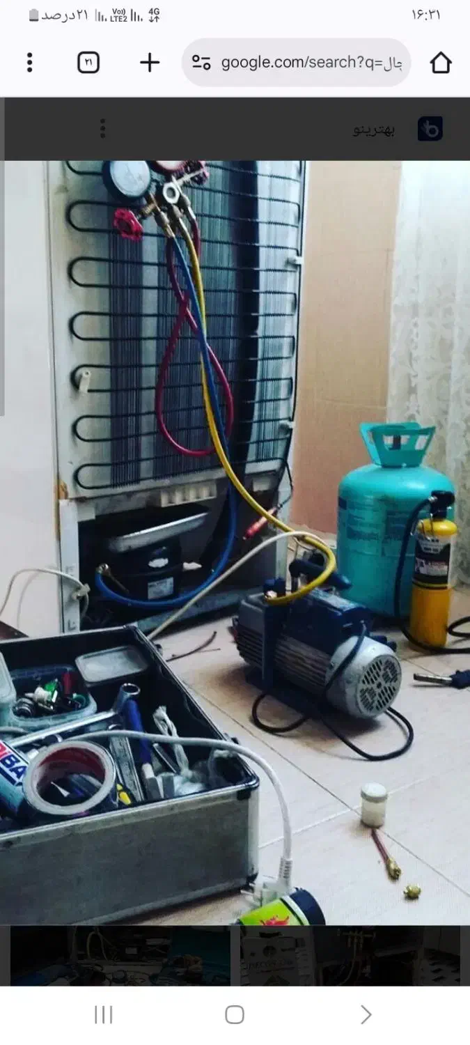 تعمیریخچال در منزل باضمانت|خدمات پیشه و مهارت|اندیمشک, |دیوار