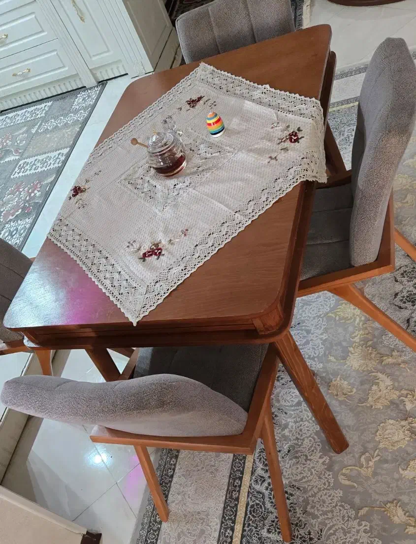 میزناهارخوری ۴نفره|میز و صندلی غذاخوری|زاهدان, |دیوار