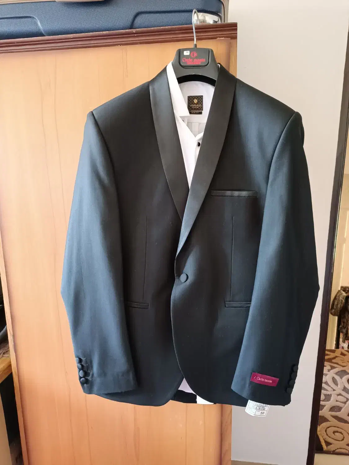 یک دست کت و شلوار مردانه مشکی سایز 50|لباس|عجب شیر, |دیوار