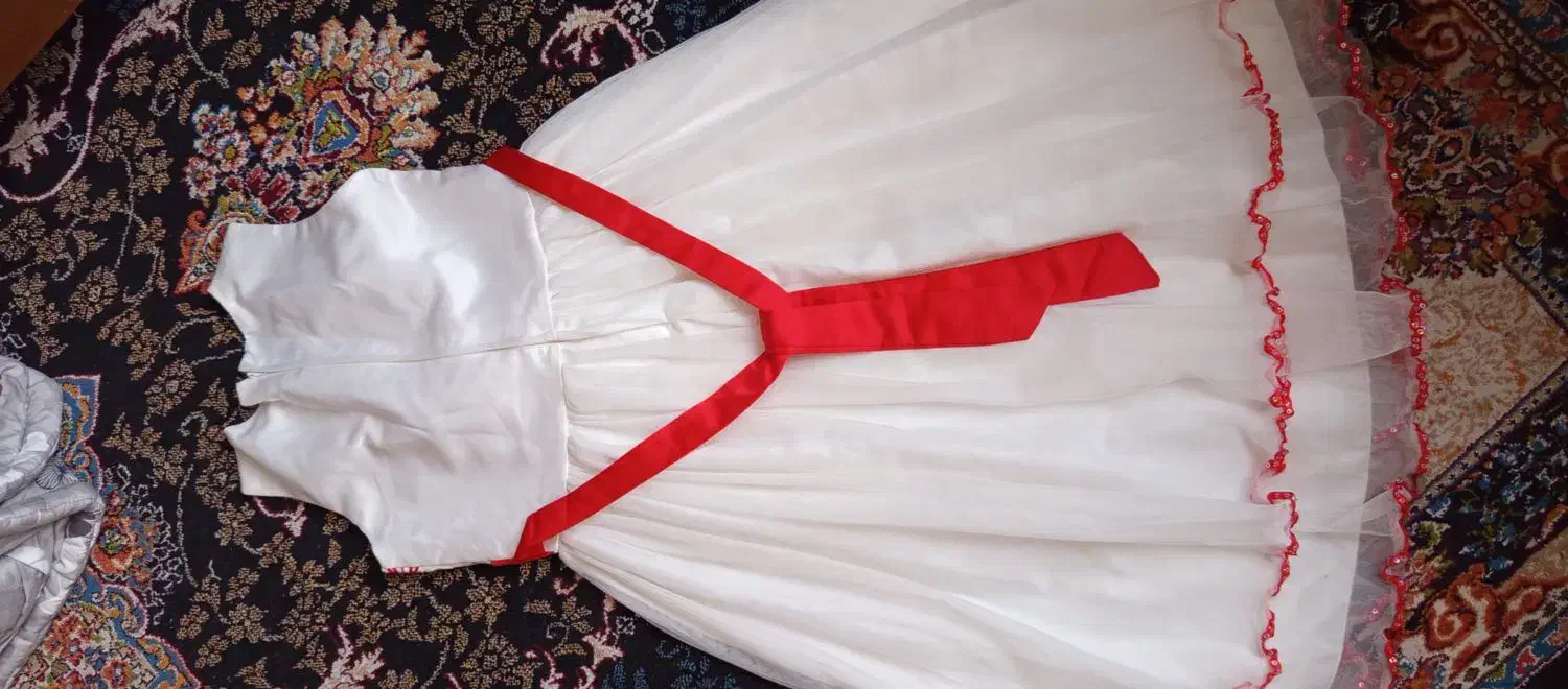 لباس عروس دخترانه|لباس|پرند, فاز ۵|دیوار