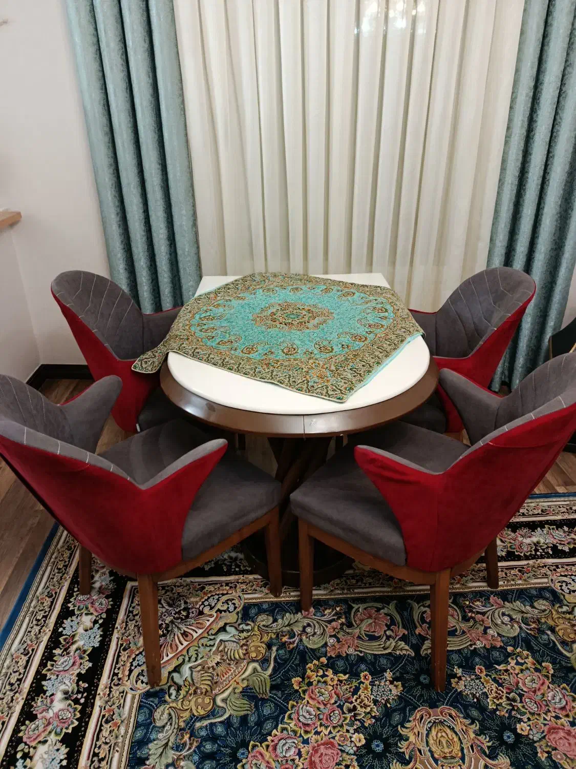 میز ناهارخوری 4نفره|میز و صندلی غذاخوری|کرج, حصارک بالا|دیوار