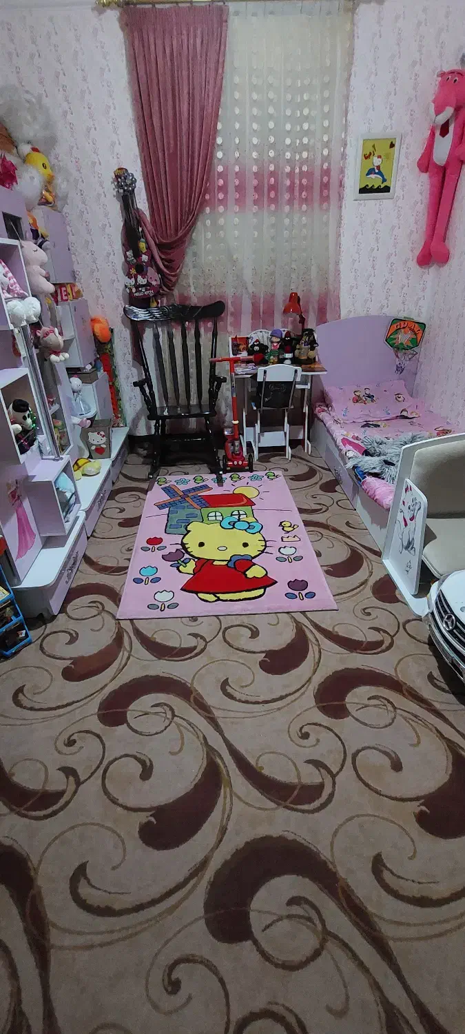 سرویس خواب کامل کودک ، کمد و تخت|تخت و سرویس خواب|سمنان, |دیوار