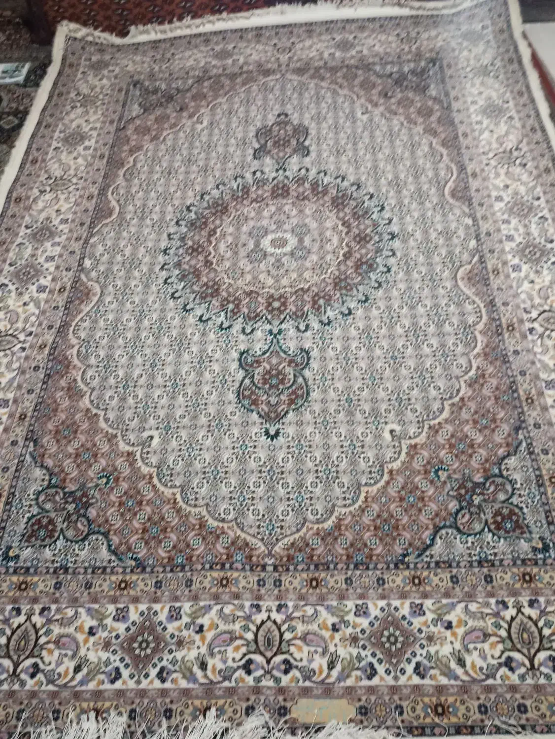 فرش دستباف 6متری نو دستباف|فرش|آبسرد, |دیوار