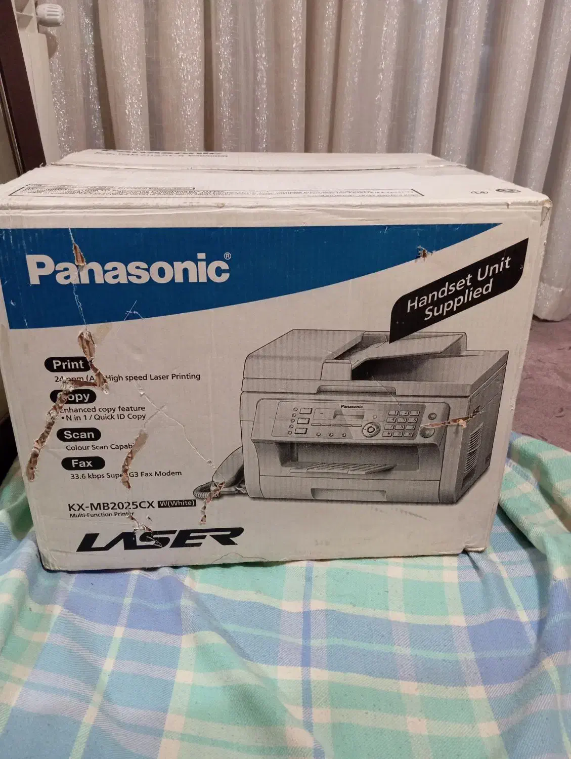 پرینتر لیزری و فکس پاناسونیک مدل KX-MB2025CX آکبند|پرینتر، اسکنر، کپی، فکس|تهران, شهرک پردیسان|دیوار
