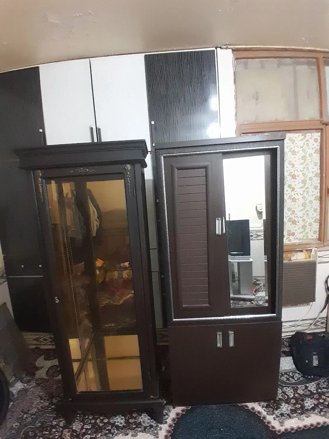 بوفه دکوری درحد نو|بوفه، ویترین، کنسول|بندر ماهشهر, |دیوار