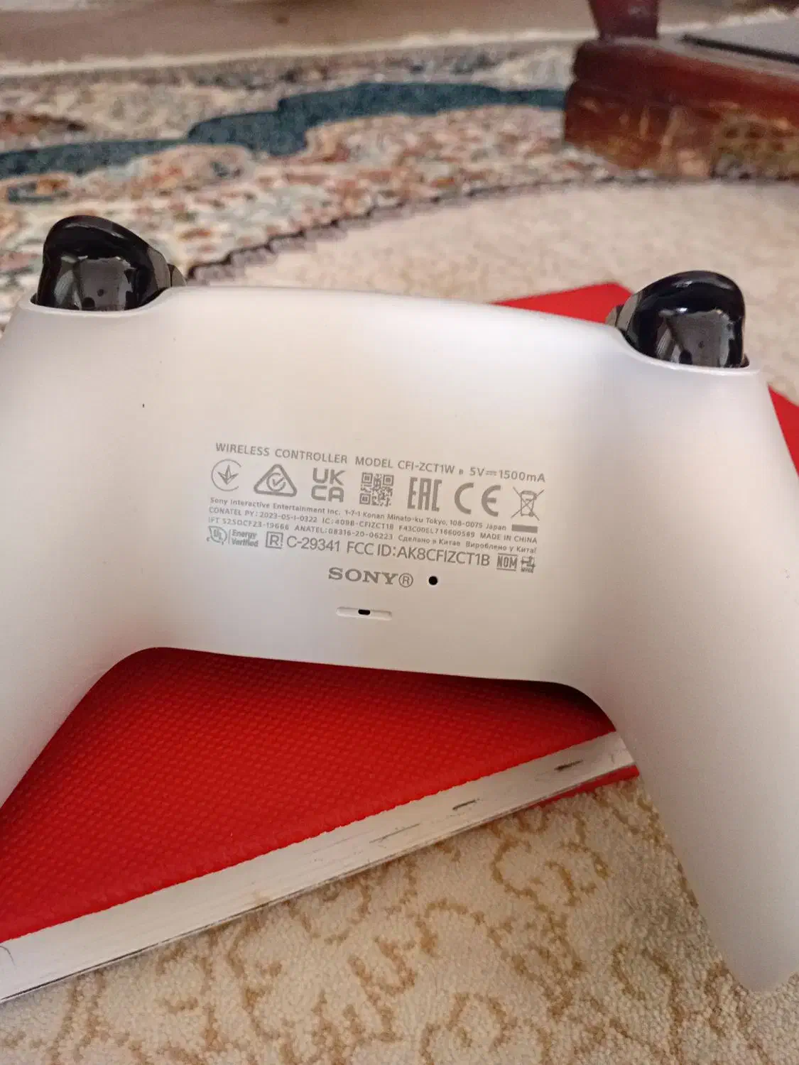 دسته بازی پلی استیشن ۵ دوال سنس سفید|کنسول، بازی ویدئویی و آنلاین|تبریز, |دیوار