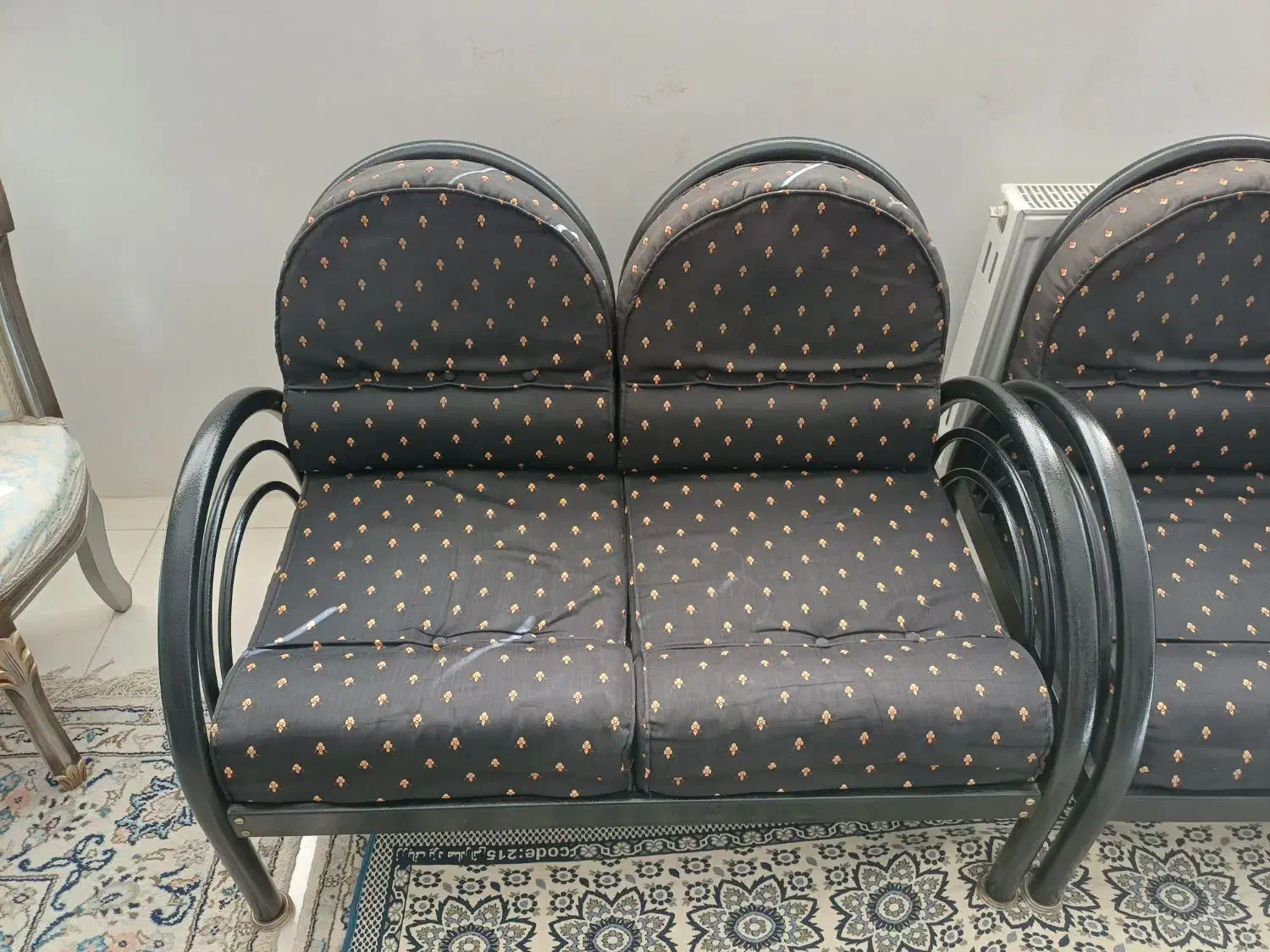 مبل فلزی 6 نفره|مبلمان خانگی و میز عسلی|شیراز, شهرک گلدشت حافظ‎|دیوار