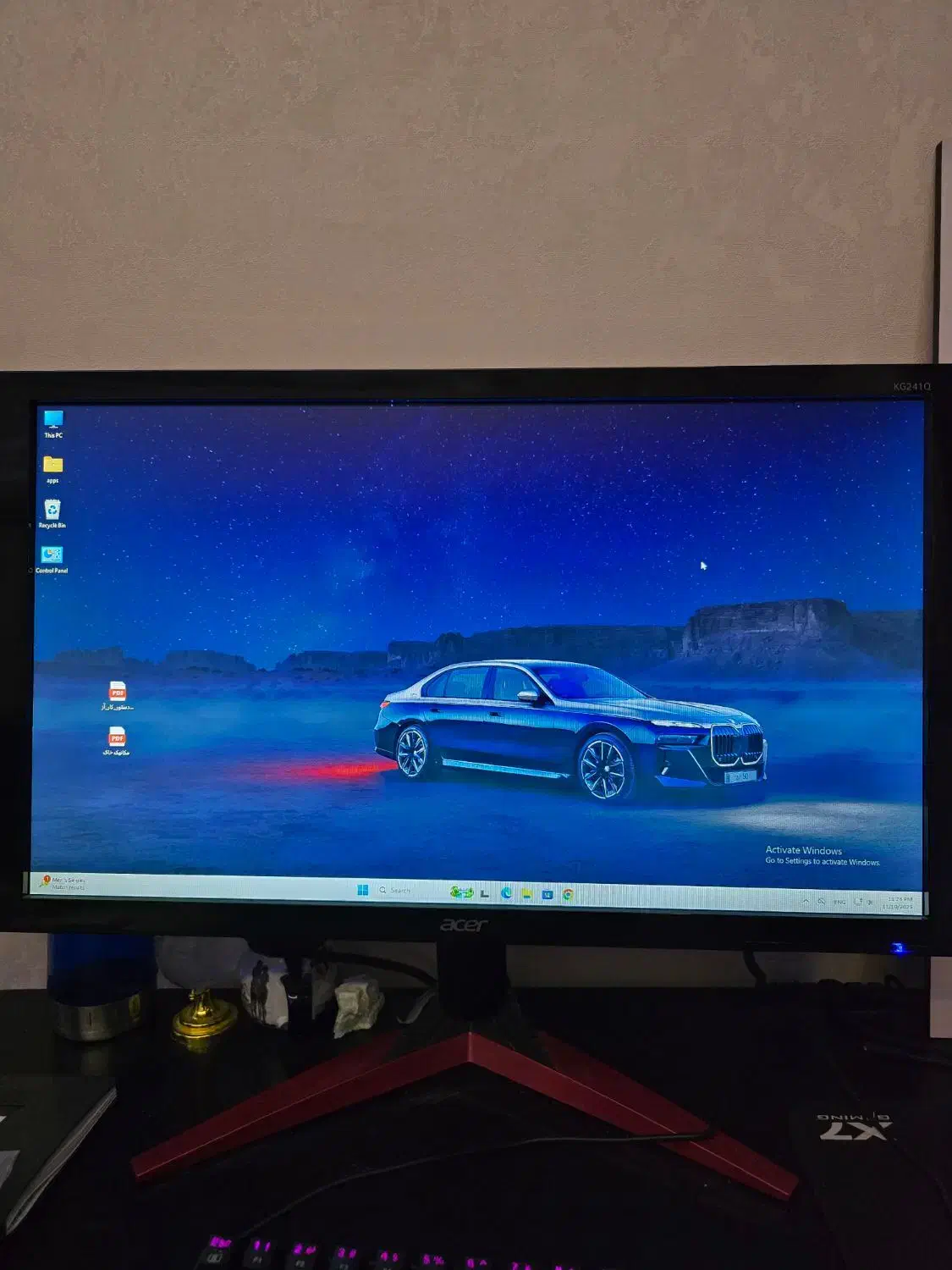 مانیتور گیمینگ acer KG241Q|قطعات و لوازم جانبی رایانه|شاهرود, |دیوار