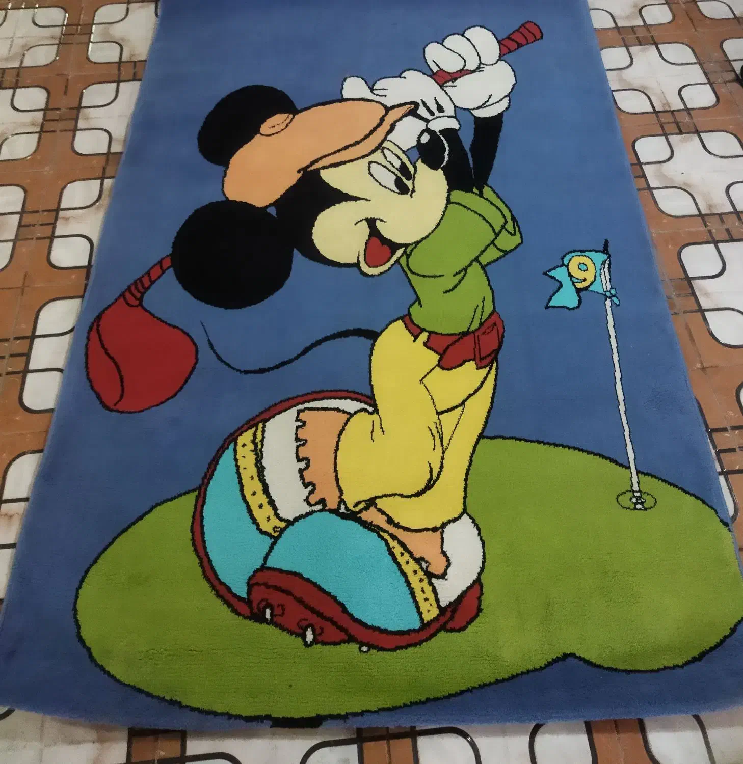 گلیم اتاق کودک، سه متری|گلیم، جاجیم، گبه|خرم‌آباد, |دیوار