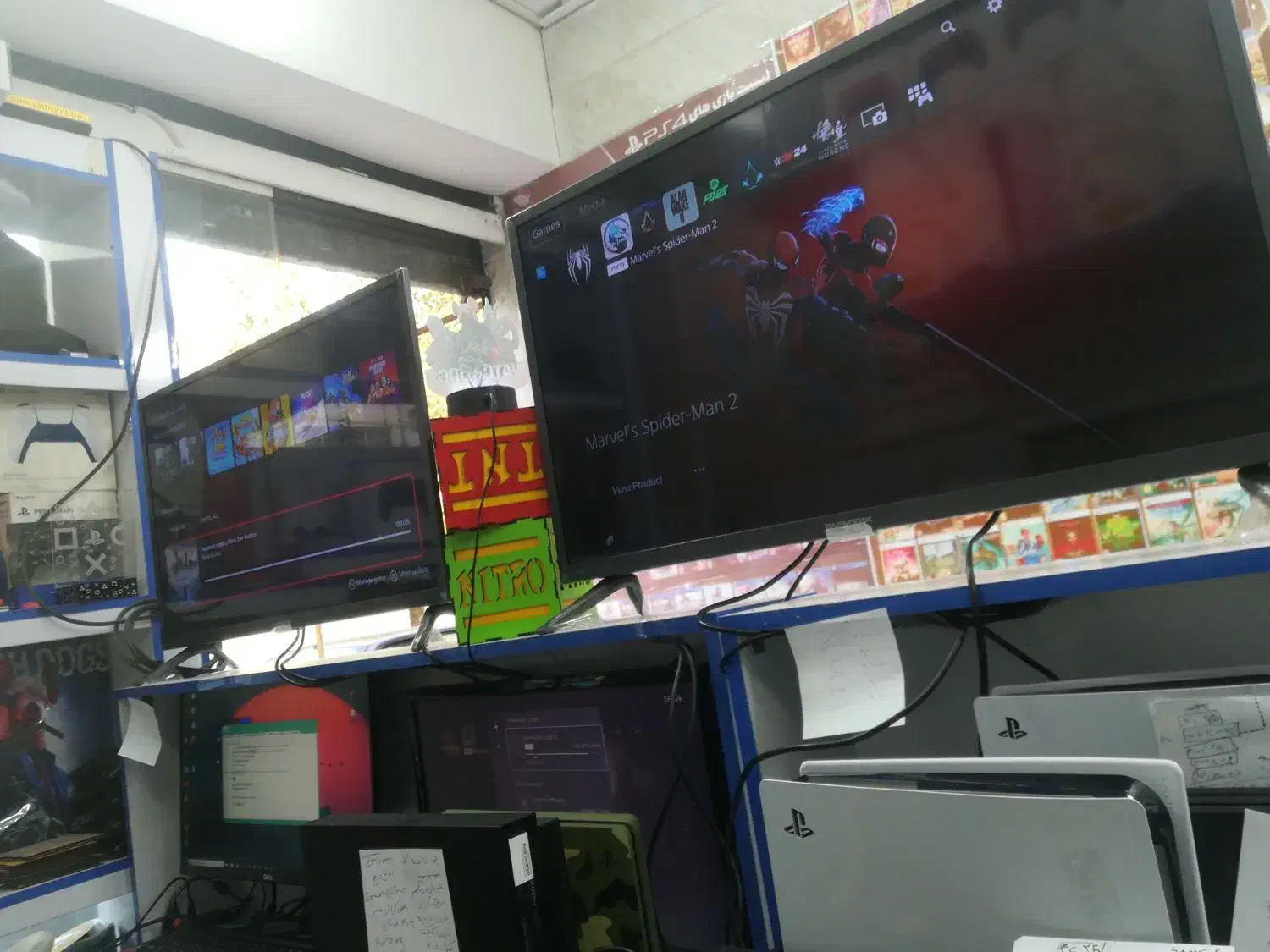 پایه شارزر نصب%ps4 ps5دربازی|کنسول، بازی ویدئویی و آنلاین|تهران, آهنگ|دیوار