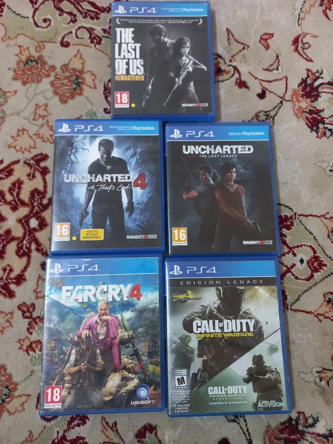 بازی ps4 وps5|کنسول، بازی ویدئویی و آنلاین|ماهدشت, |دیوار