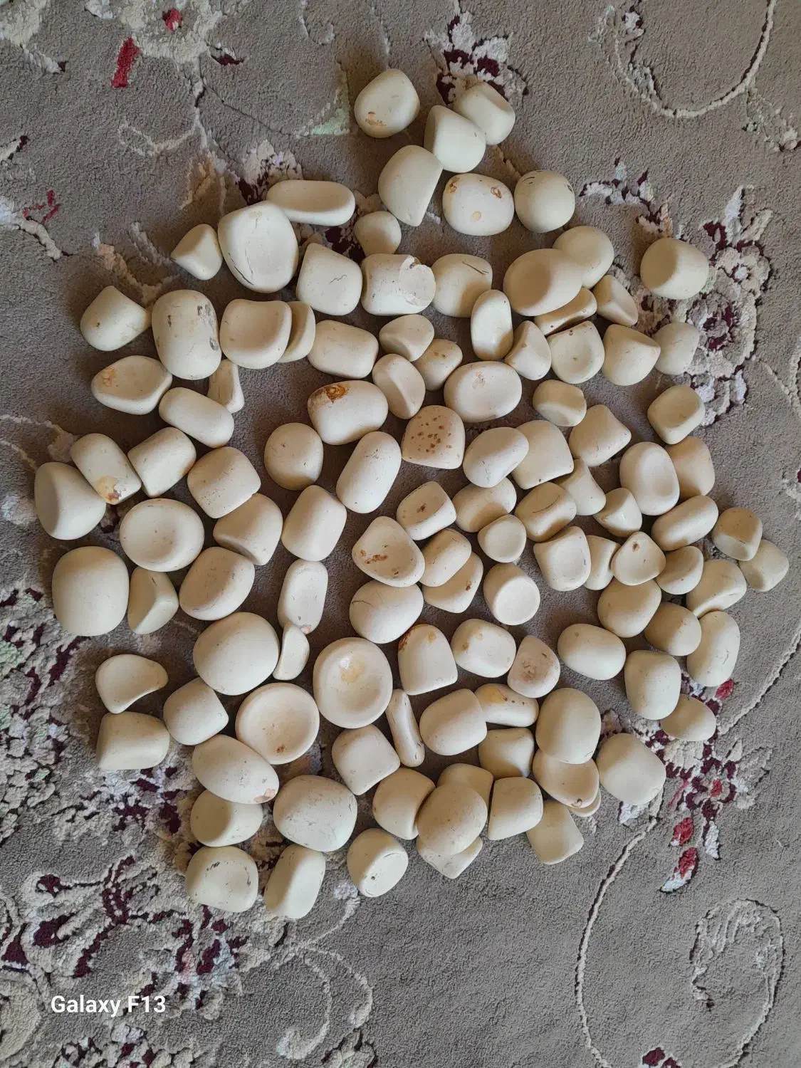 100عددسنگ اسیاب و|کلکسیون اشیاء عتیقه|فیروزه, |دیوار