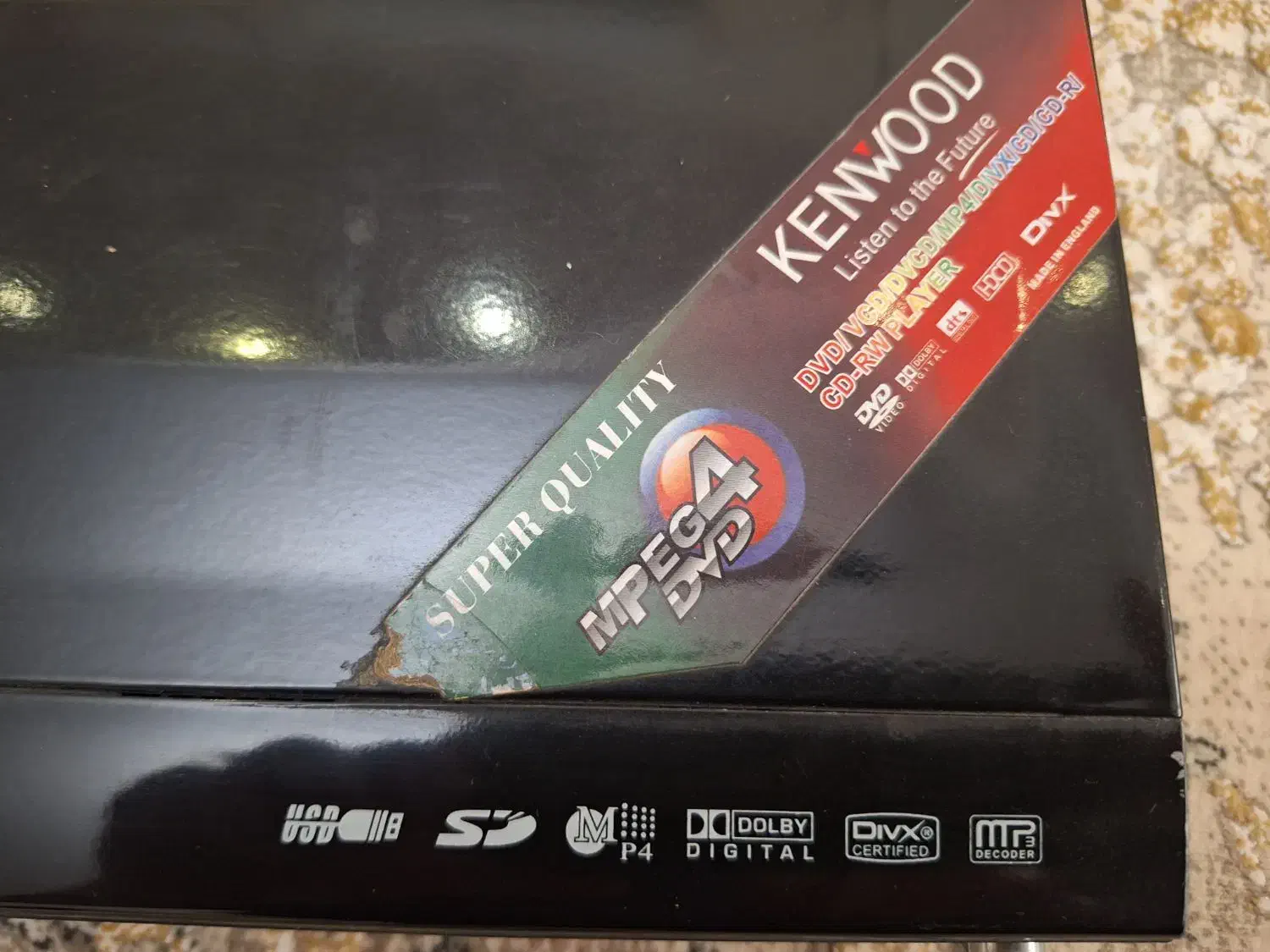 دی وی دی  ویدیو کنوود|پخش‌کننده DVD و ویدیو|قم, شاه سید علی|دیوار