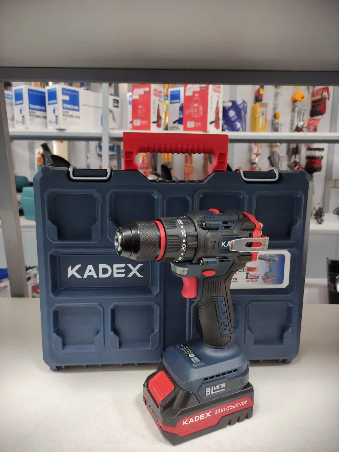 دریل شارژی براشلس 20 ولت کادکس مدل k7720|ابزارآلات|محلات, |دیوار