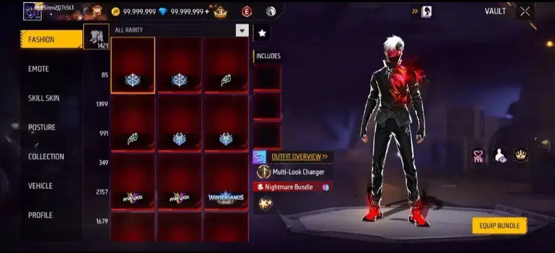 اکانت فری فایر مود شده|کنسول، بازی ویدئویی و آنلاین|مرند, |دیوار