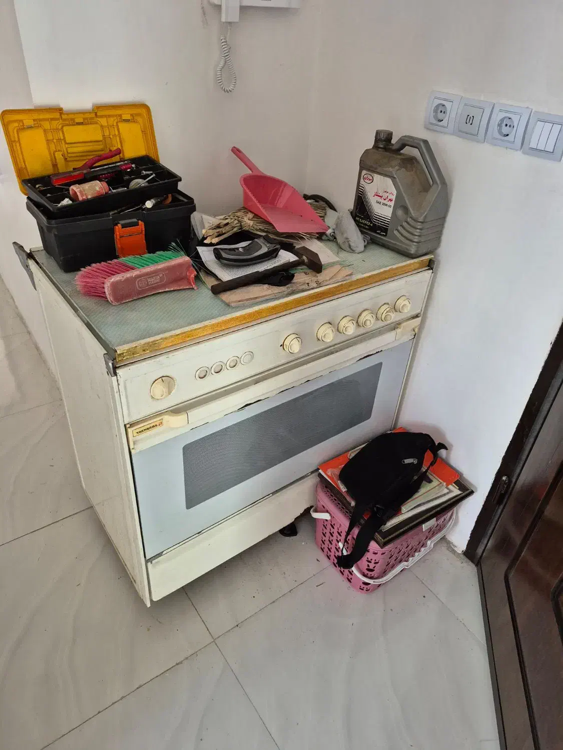 فرگاز کاملا سالم|اجاق گاز و لوازم برقی پختوپز|اهواز, سپیدار|دیوار