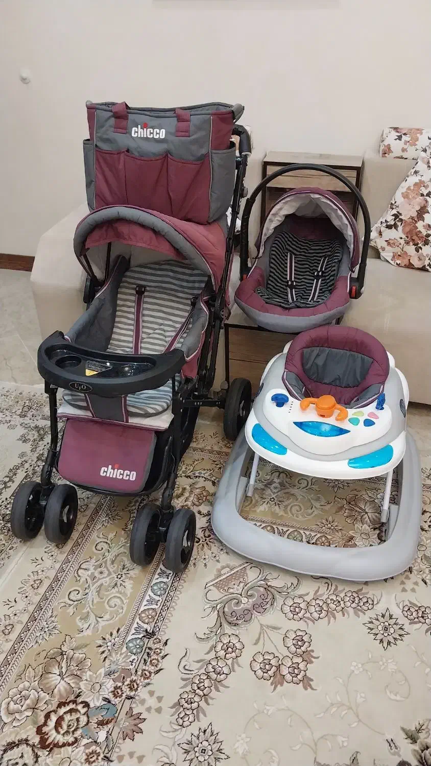 ست کالاسکه دلیجان در حد نو|کالسکه و لوازم جانبی|تهران, زرکش|دیوار