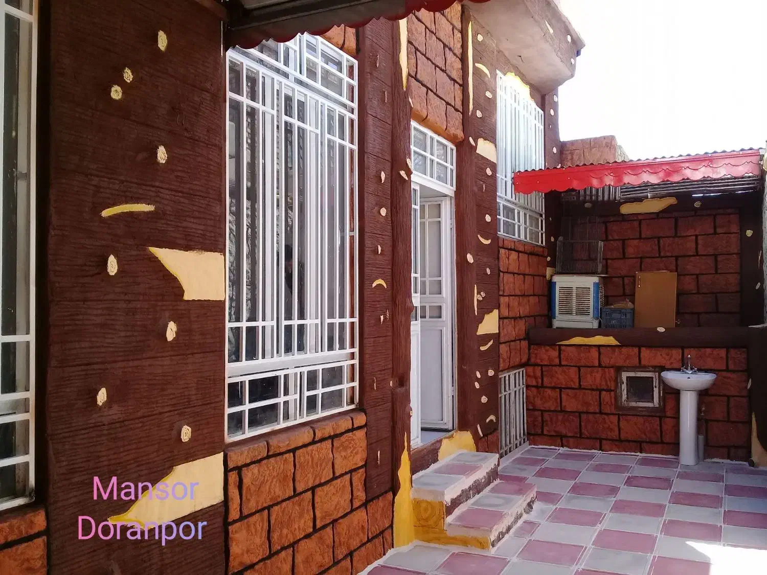 نمای سیمانی|مصالح و تجهیزات ساختمان|تربت جام, معدآباد|دیوار