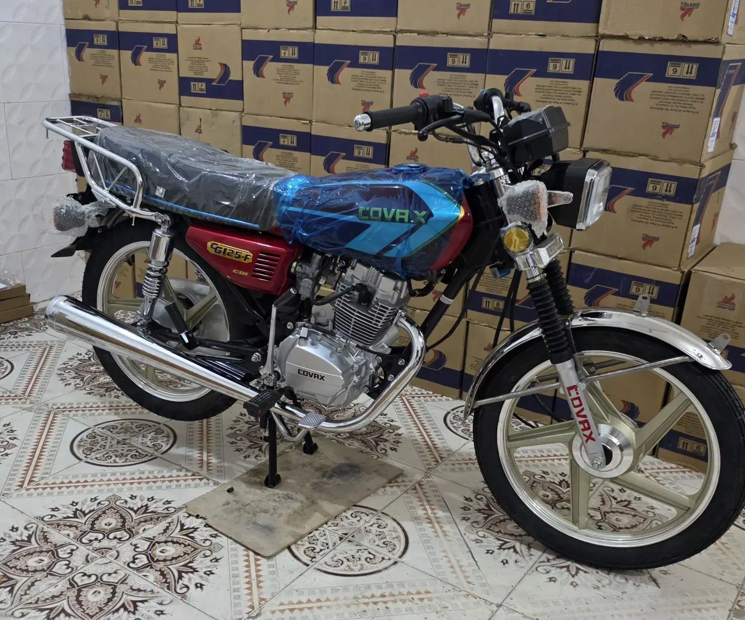 سی جی خصبی خشک ۱۲۵ سی سی|موتورسیکلت|میناب, |دیوار