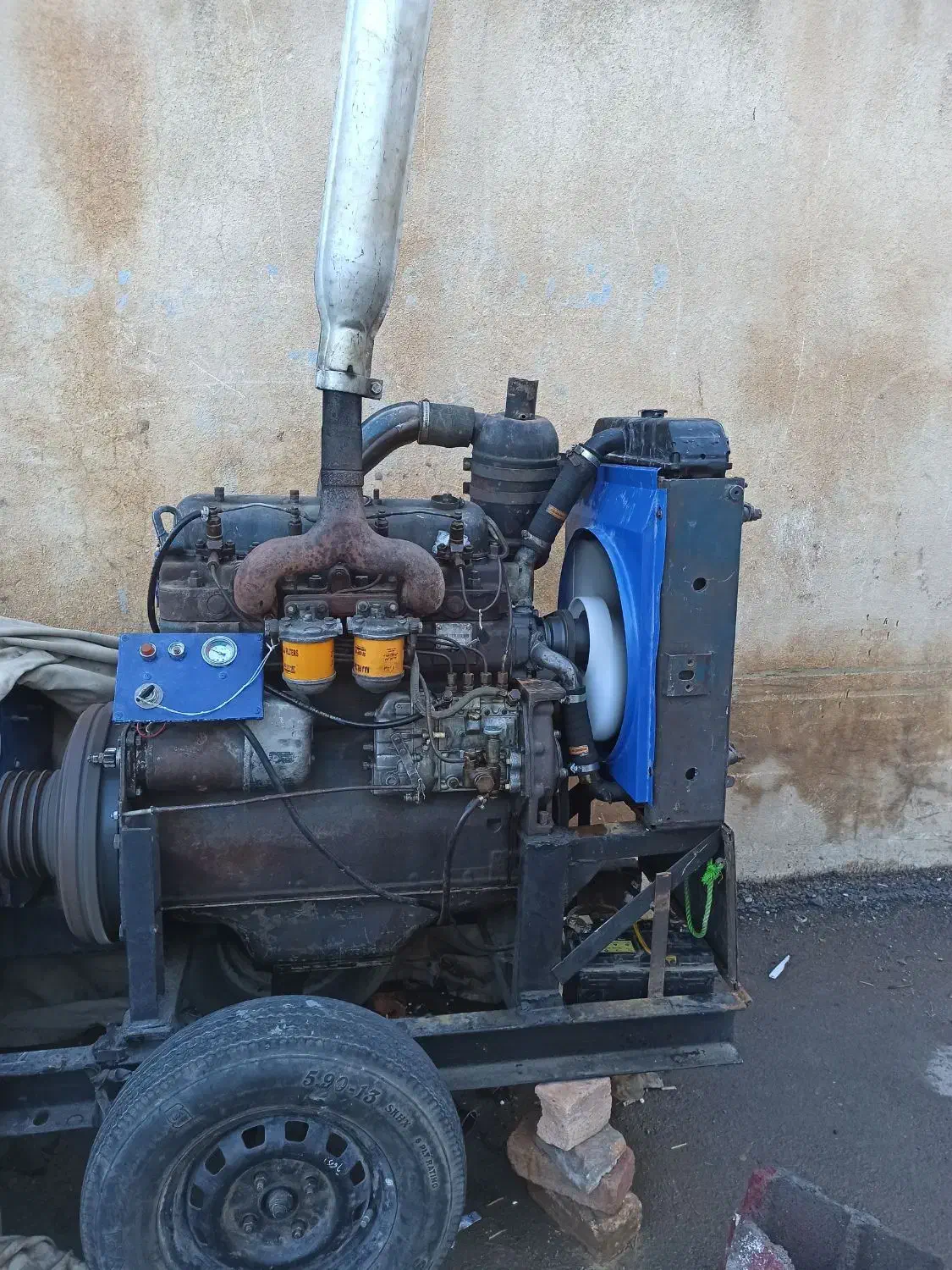 موتور رومانی ژنراتور موتورجوش دیزل جوش موتور آب|ماشین‌آلات صنعتی|همدان, |دیوار