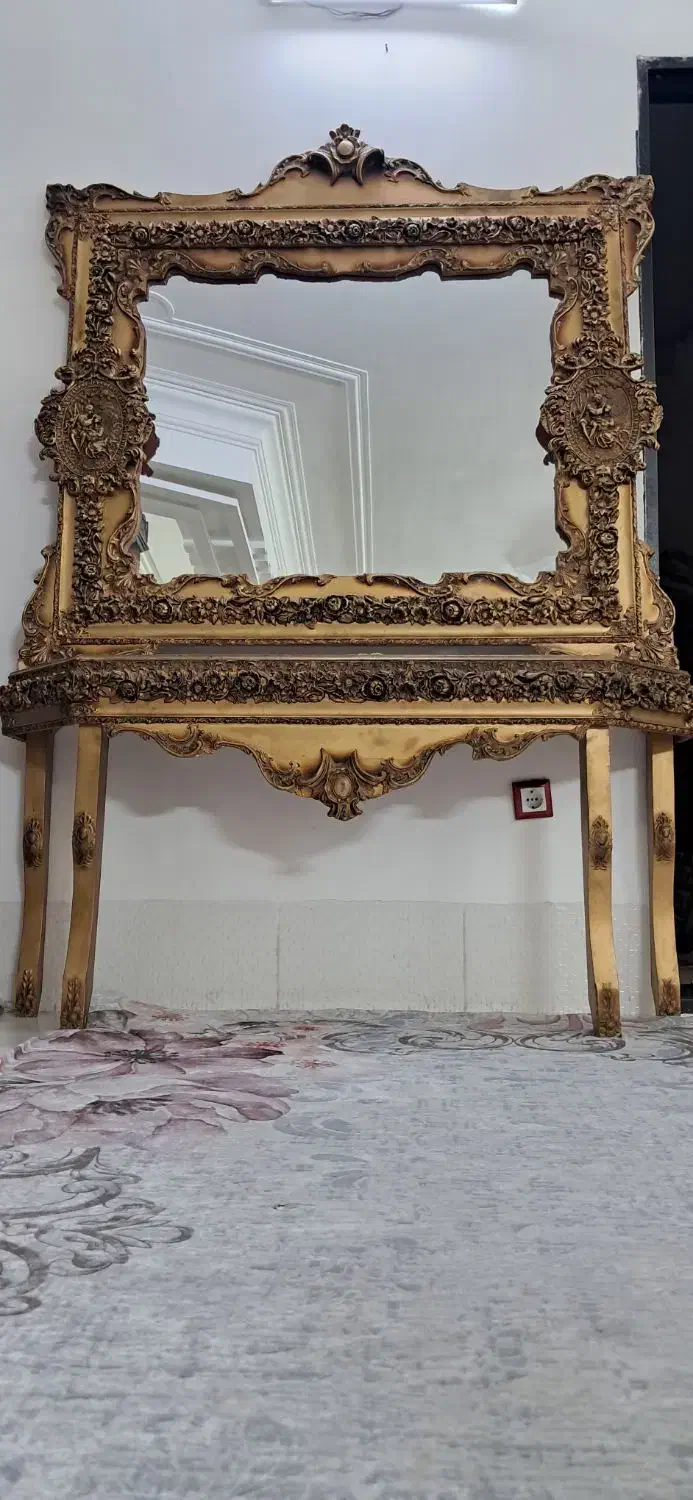 آیینه کنسول|بوفه، ویترین، کنسول|خوی, |دیوار