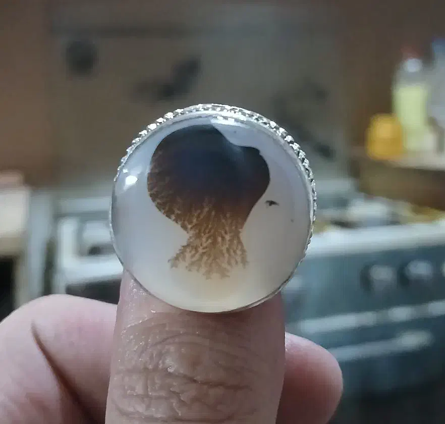 انگشتر شجر درشت و سنگین ۳۵گرم دست ساز|جواهرات|ورامین, شهرک مدرس|دیوار