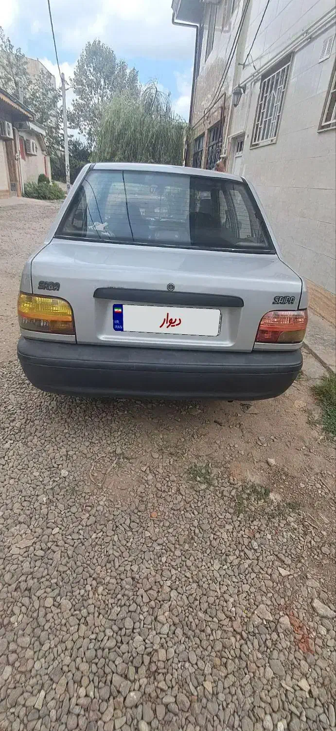 پرایدنقره ای صبا۸۷|خودرو سواری و وانت|رشت, کوی حسینی|دیوار