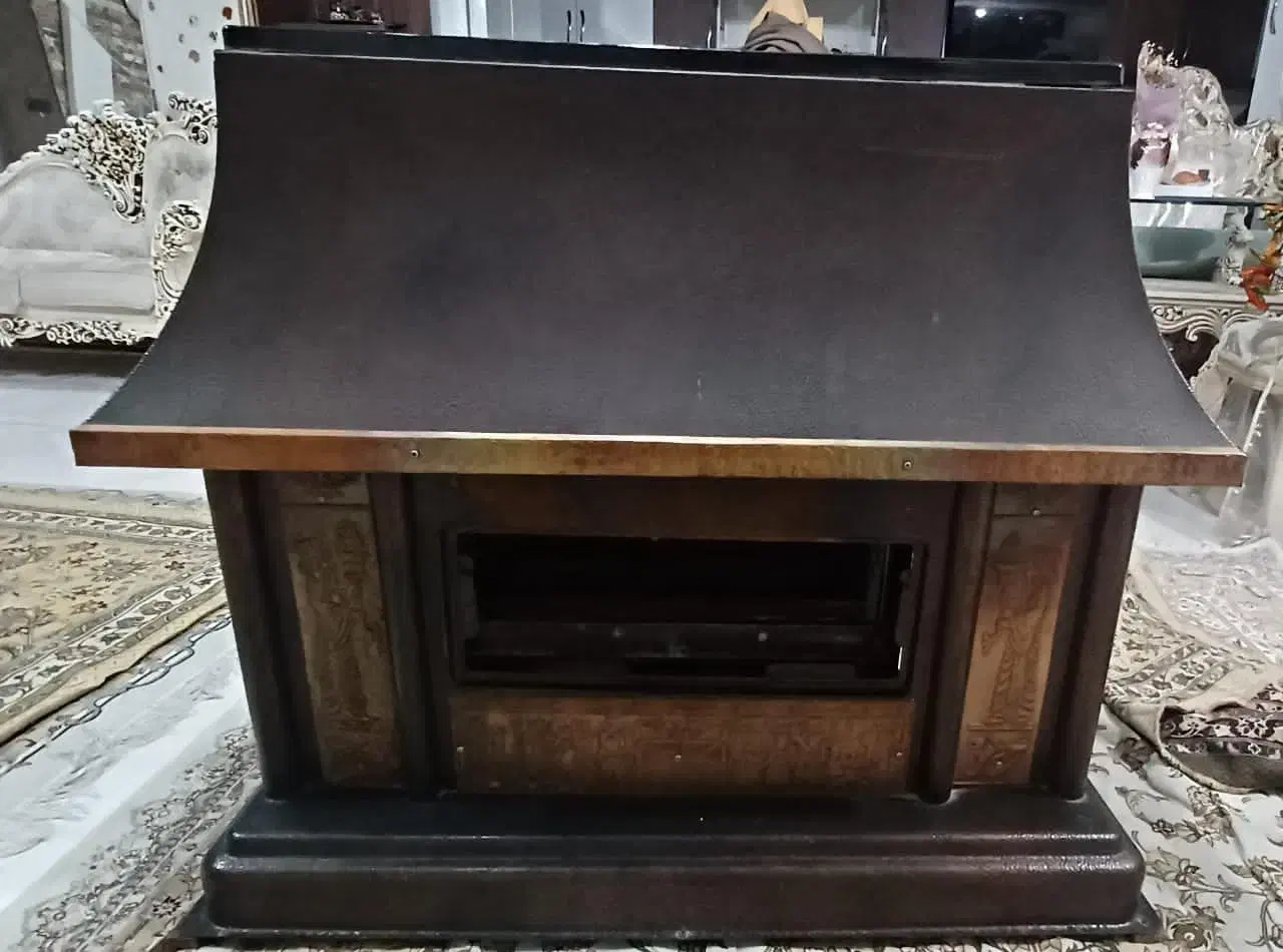 بخاری گازی طرح شومینه|بخاری، هیتر، شومینه|کرمانشاه, |دیوار