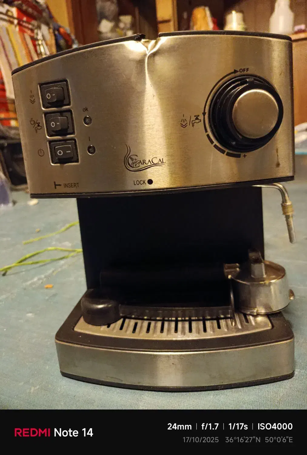 اسپرسو ساز خانگی کاراکال|سماور، چایساز، قهوهساز|قزوین, |دیوار