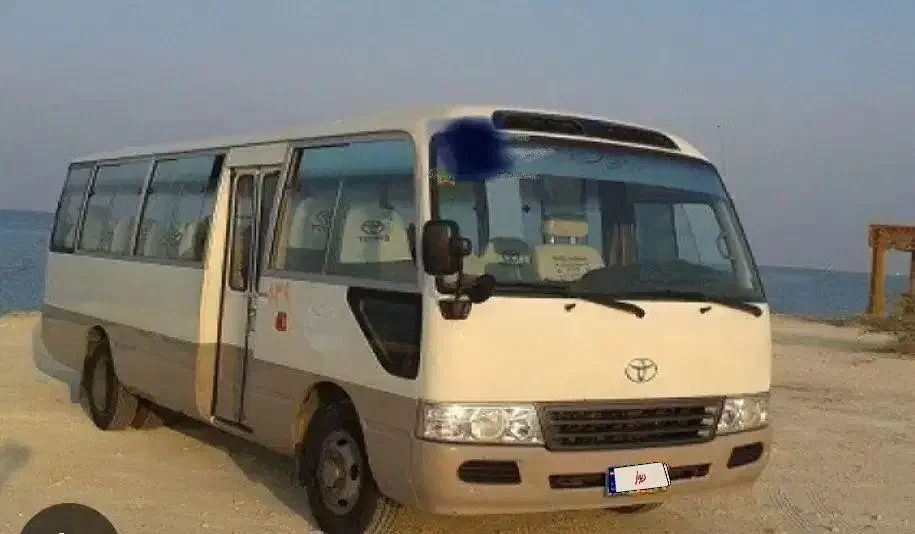 مینی بوس تویوتا کاستر خطی|خودرو سنگین|کیش, |دیوار