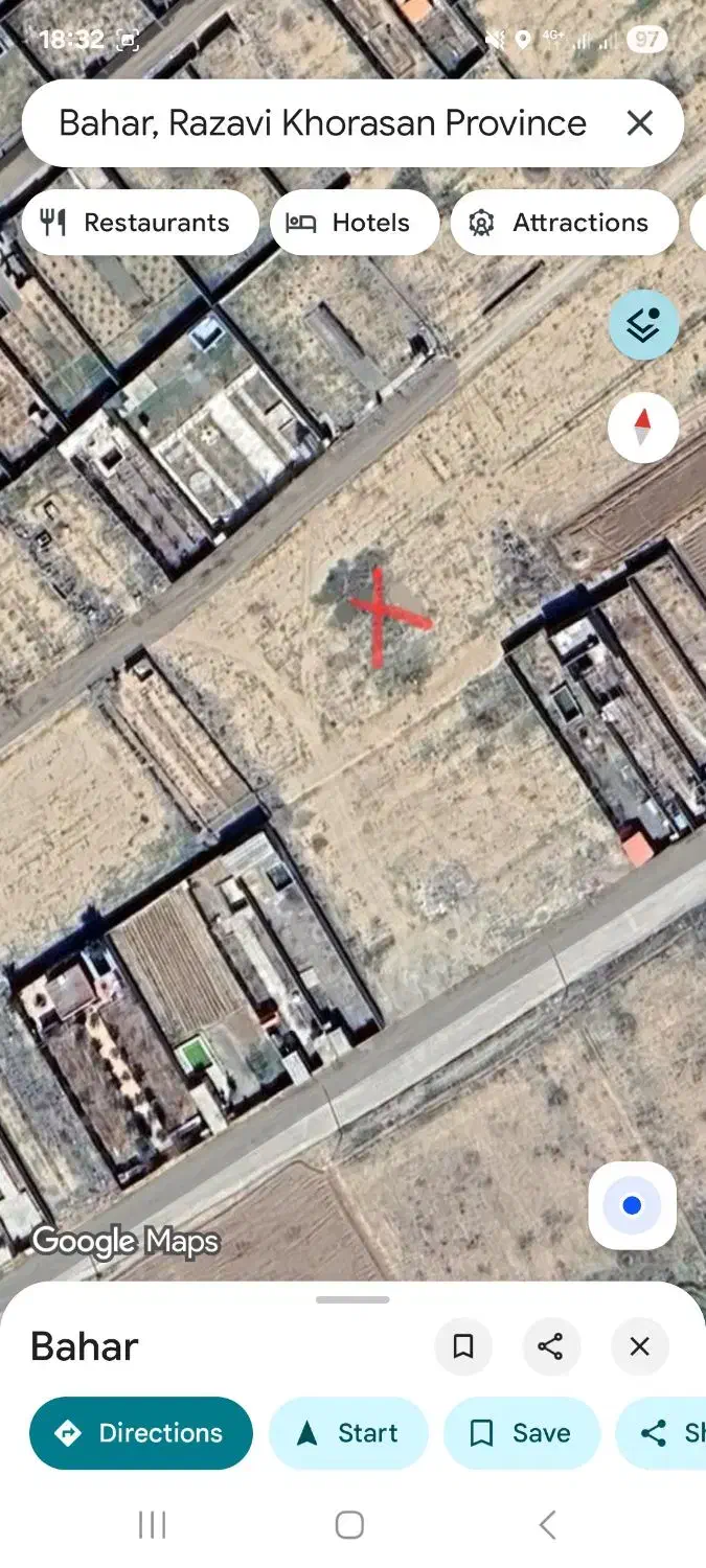 500 متر زمین فروشی شهرک بهار مشهد مناسب خانه باغ|فروش زمین و ملک کلنگی|مشهد, خرم آباد|دیوار