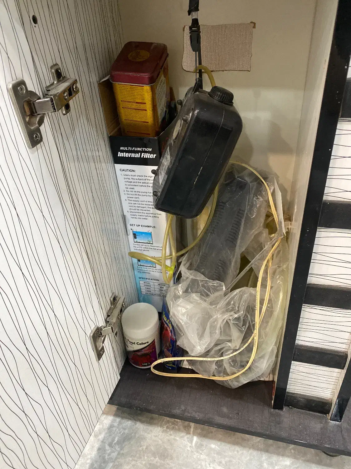 اکواریوم با تمام وسایل|ماهی|تهران, بنی‌هاشم|دیوار