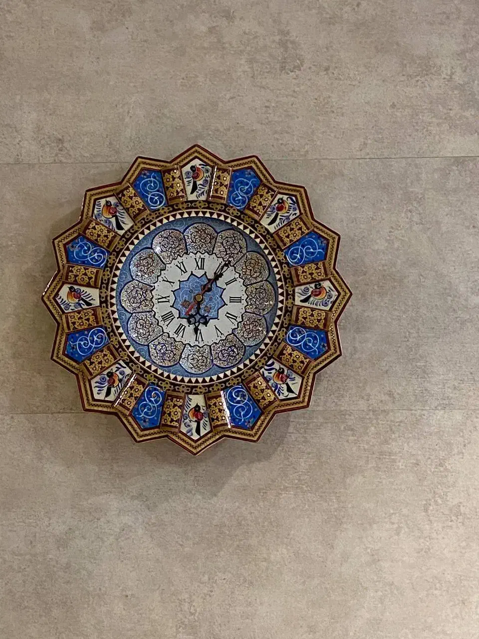 ساعت طرح دار خاتم|ساعت دیواری و تزئینی|تهران, منیریه|دیوار