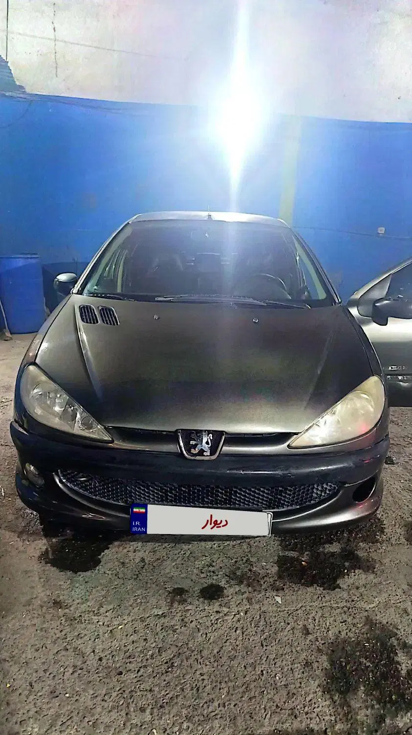 206 v8 sd 86|خودرو سواری و وانت|مشهد, کوه سنگی|دیوار